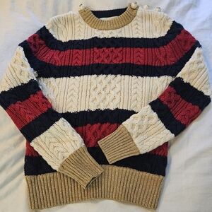 GUCCI Metallic Wool Sweater XS